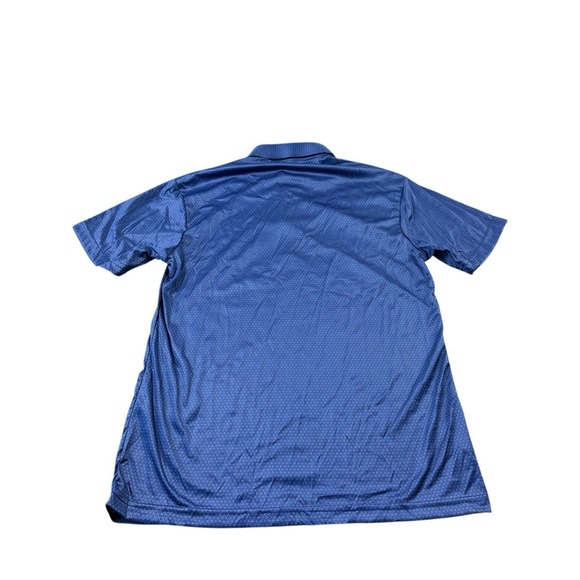 Collars & Co. Blue Geometric Dress Collar Men's Polo Shirt Size S NWOT - Picture 3 of 6